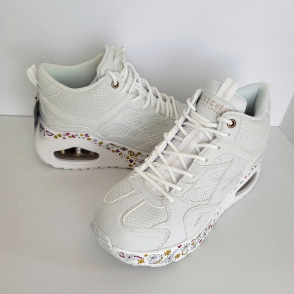 Skechers Street Uno Hi Her Friends White - Picture 5 of 8